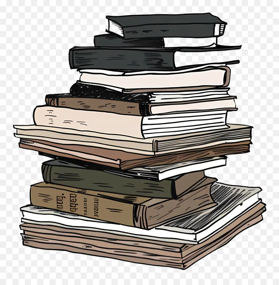 Pilha De Livros，Livros PNG