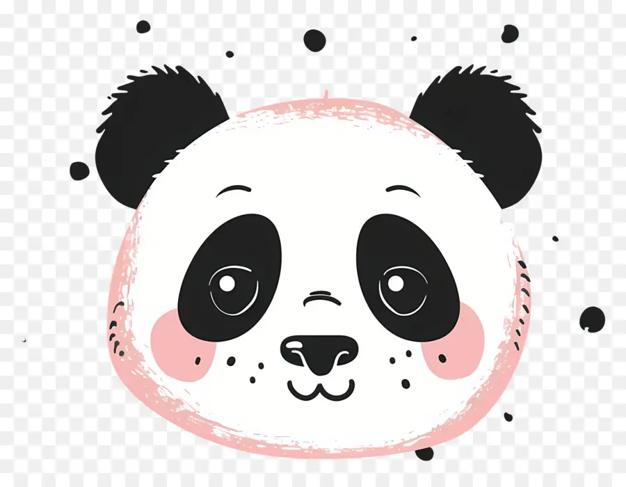 Rosto Fofo Do Panda，Urso Panda PNG