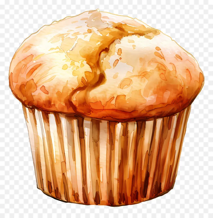 Muffin，Pintura Em Aquarela PNG