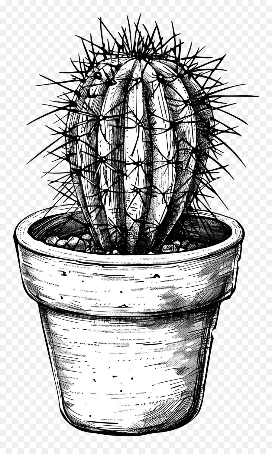 Cacto Na Panela，Cactus PNG