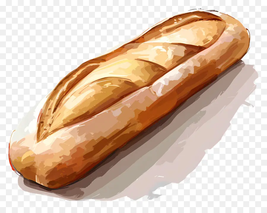 Baguete，Pão PNG