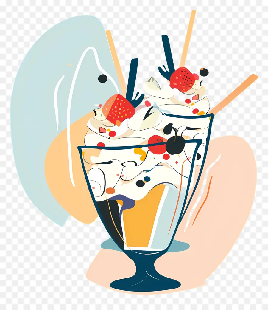 Perfeito，Milkshake PNG