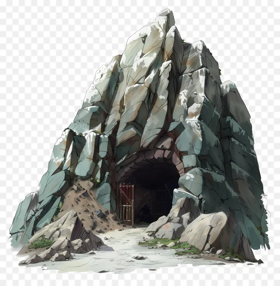 Entrada Da Mina，Entrada Da Gruta PNG