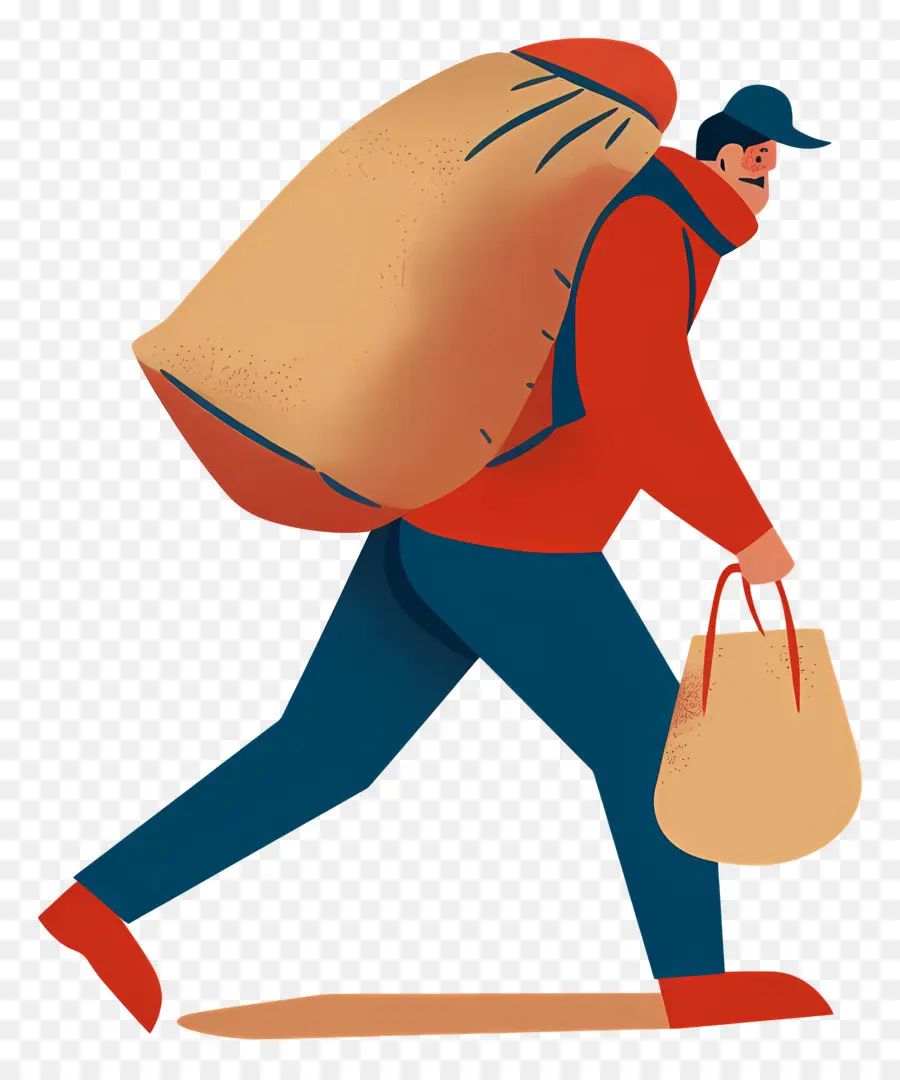 Sack De Trabalho De Trabalho，Moda De Rua PNG