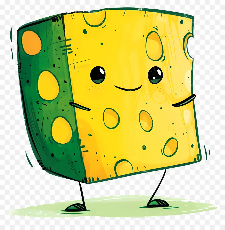 Cartoon Queijo，Personagem De Desenho Animado PNG