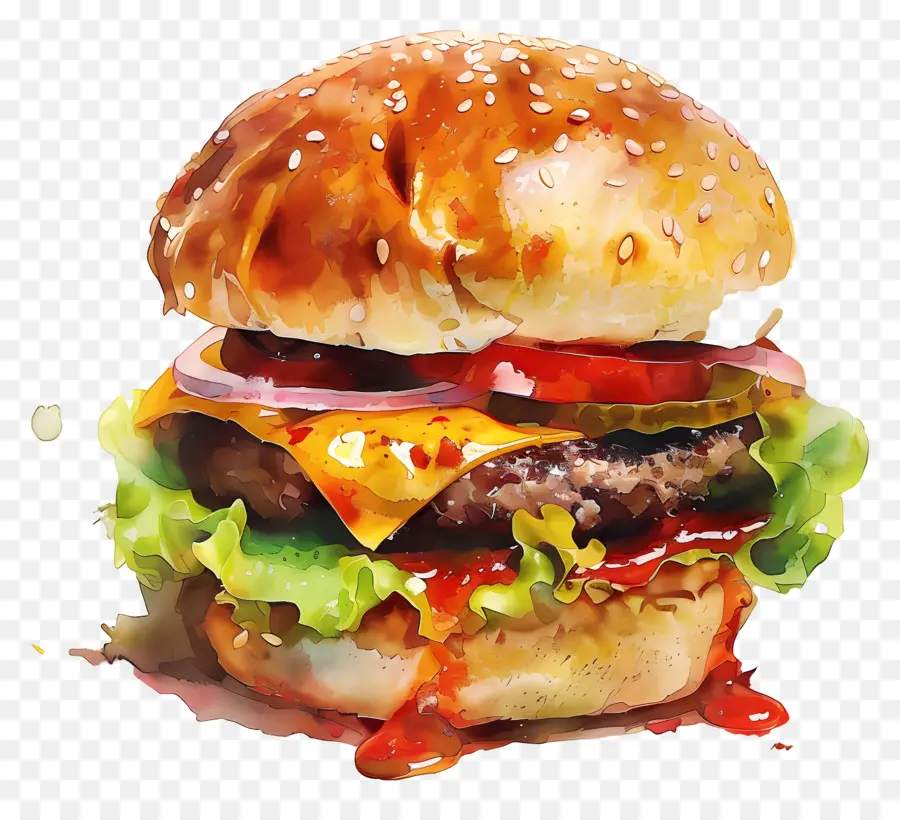 Hamburger，Cheeseburger PNG