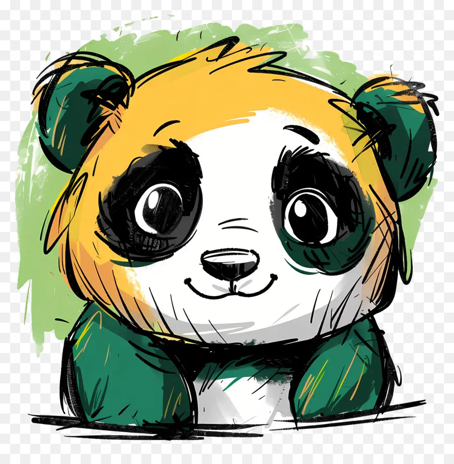 Rosto Fofo Do Panda，Urso Panda PNG