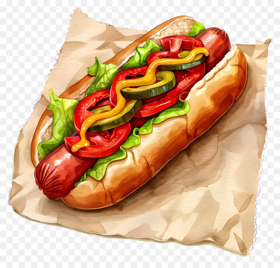 Cachorro Quente，Ketchup PNG