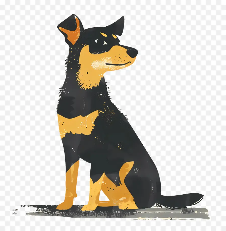 Cachorro，Cachorro Preto E Marrom PNG