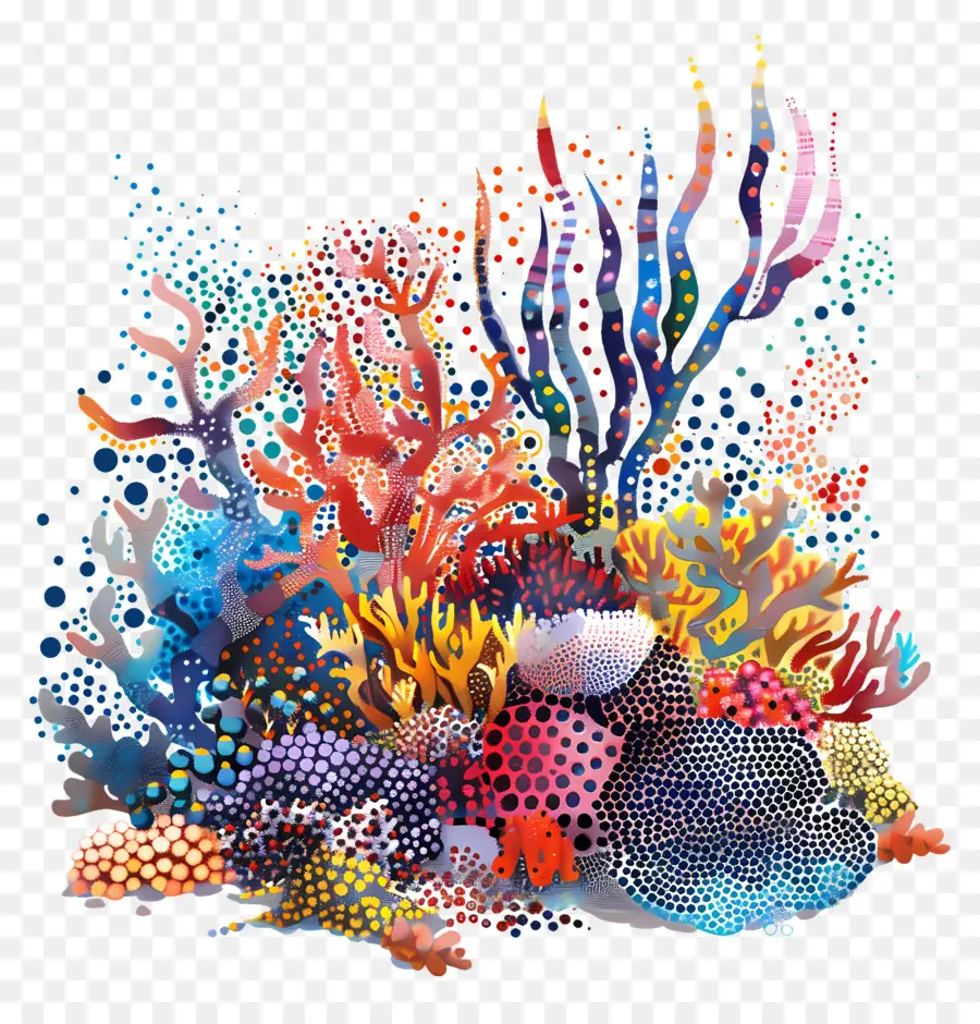 Os Recifes De Coral，Subaquático PNG