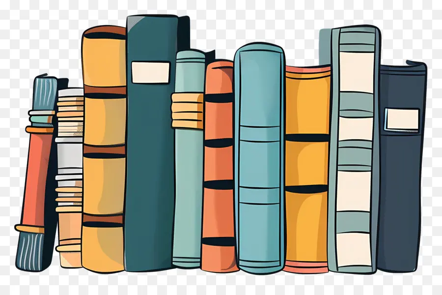 Livros，Stack PNG