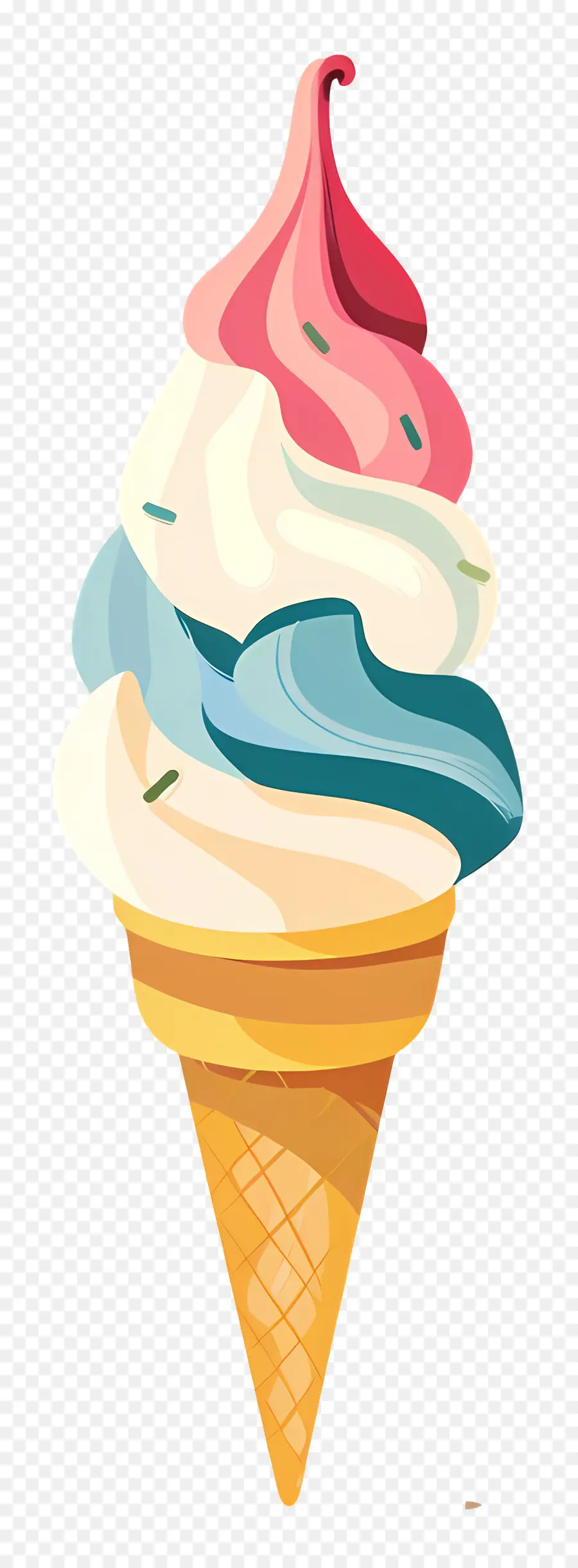 Gelato，Sorvete De Casquinha PNG