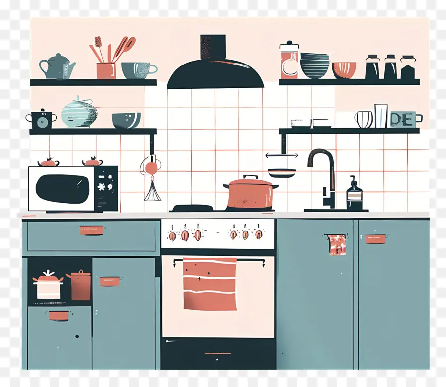 Kitchen，Projeto Da Cozinha PNG