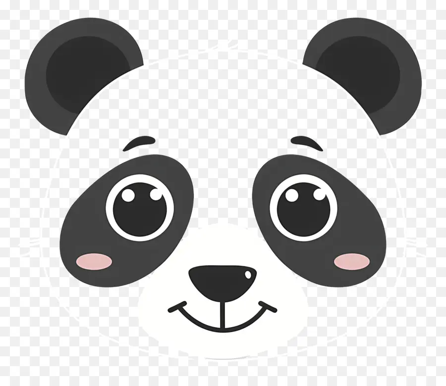 Rosto Fofo Do Panda，Urso Panda PNG