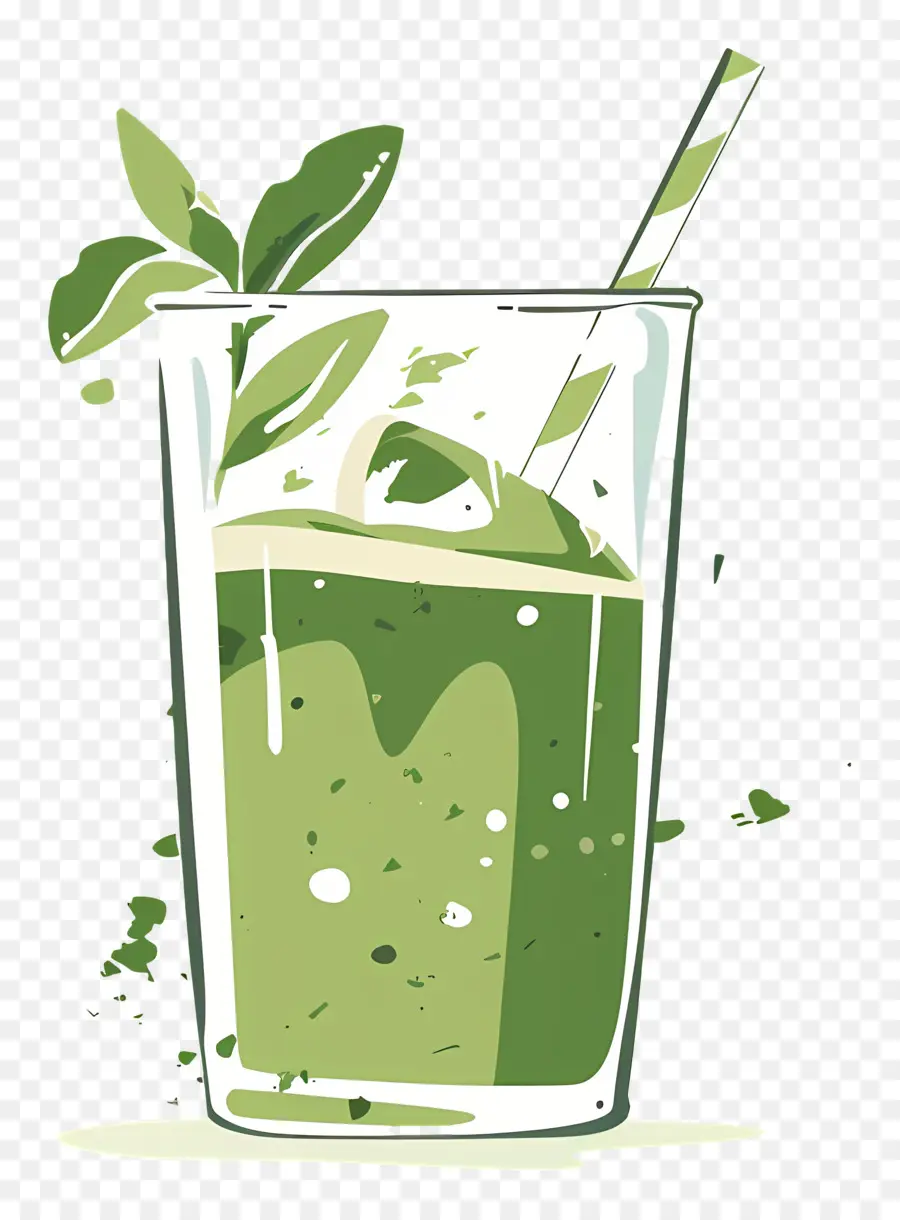 Matcha Smoothie，Suco Verde PNG