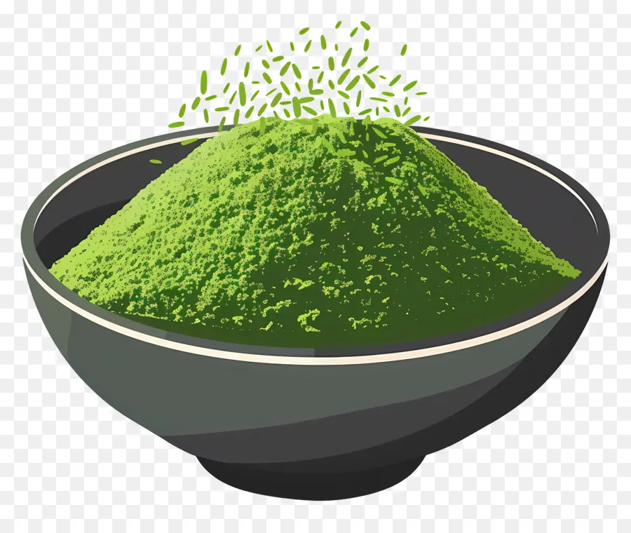 Matcha Em Pó，Matcha Chá Verde PNG