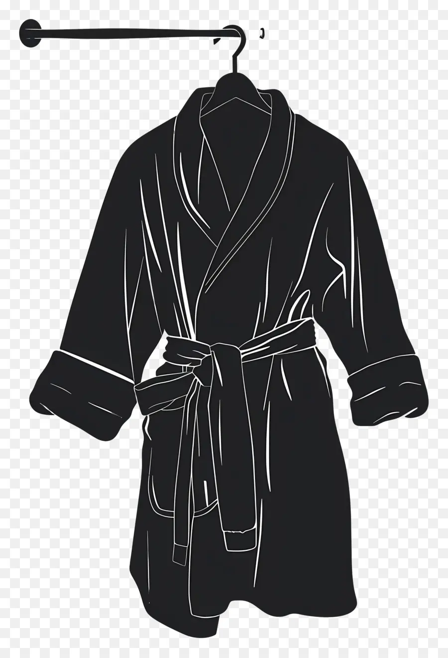 Robo De Banho No Cabide，Mens Bathrobe PNG