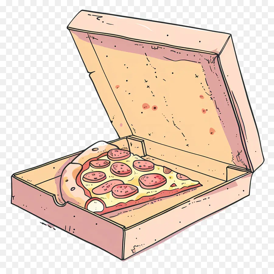 Caixa Com Pizza，Pizza De Pepperoni PNG