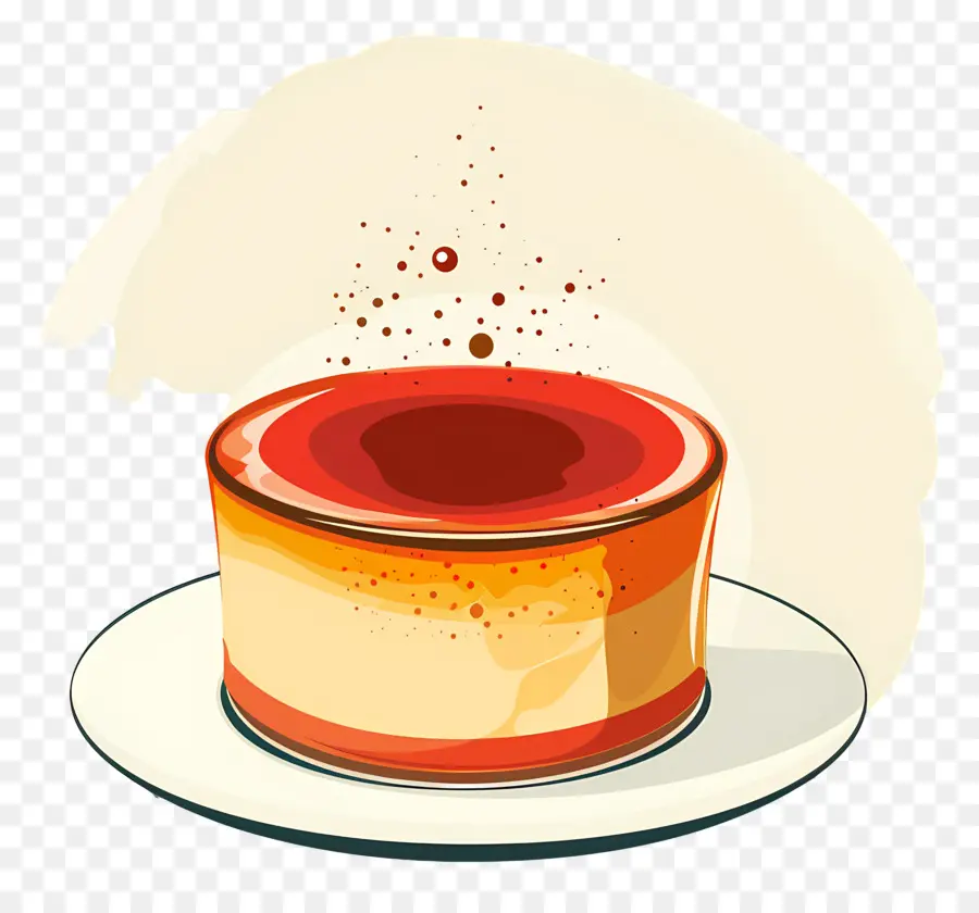 Crème Brûlée，Pudim De Chocolate PNG