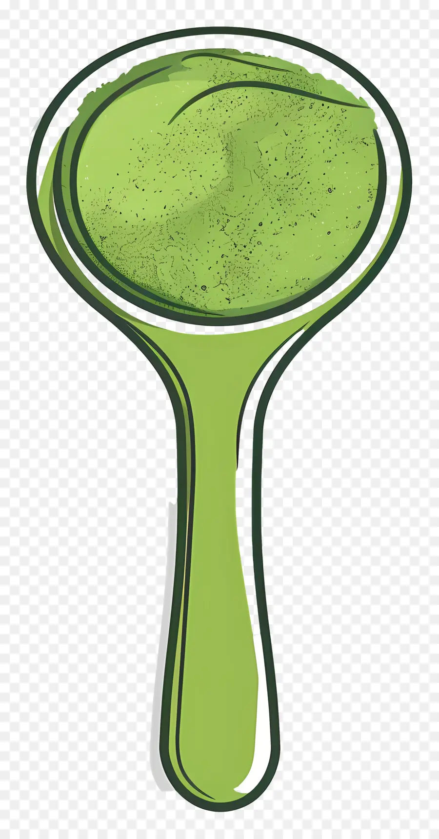 Matcha Powder Scoop，O Chá Verde PNG