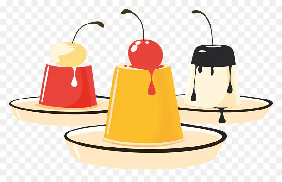 Puddings，Sobremesas PNG