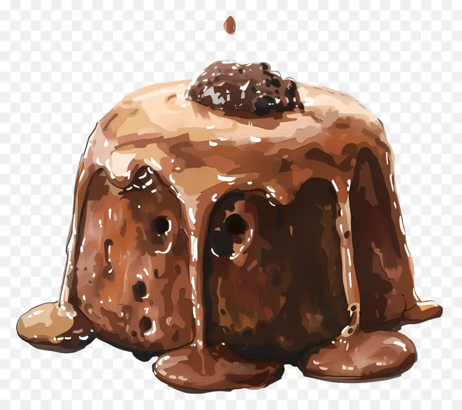 Lava Bolo，Bolo De Chocolate PNG