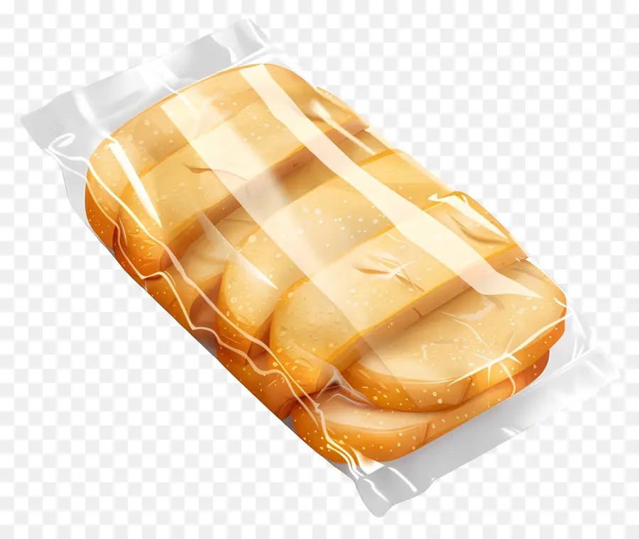 Embalagem De Pão De Plástico，Pão Fresco PNG