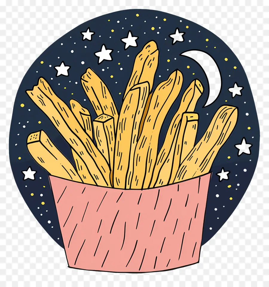 Batatas Fritas，Copo De Papel PNG