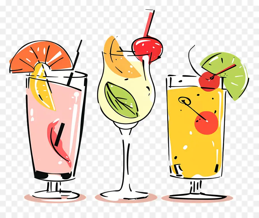 Tomar Bebidas De Verão，Cocktails PNG