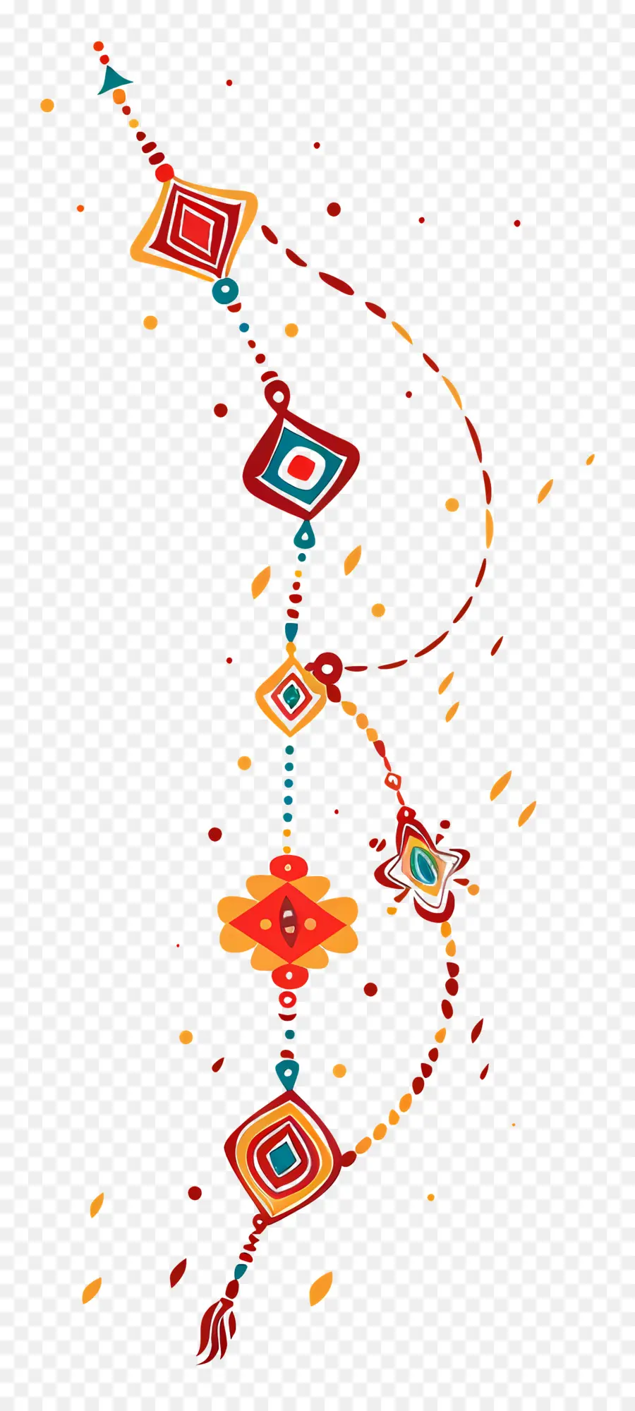 Rakhi Thread，Raksha Bandhan PNG