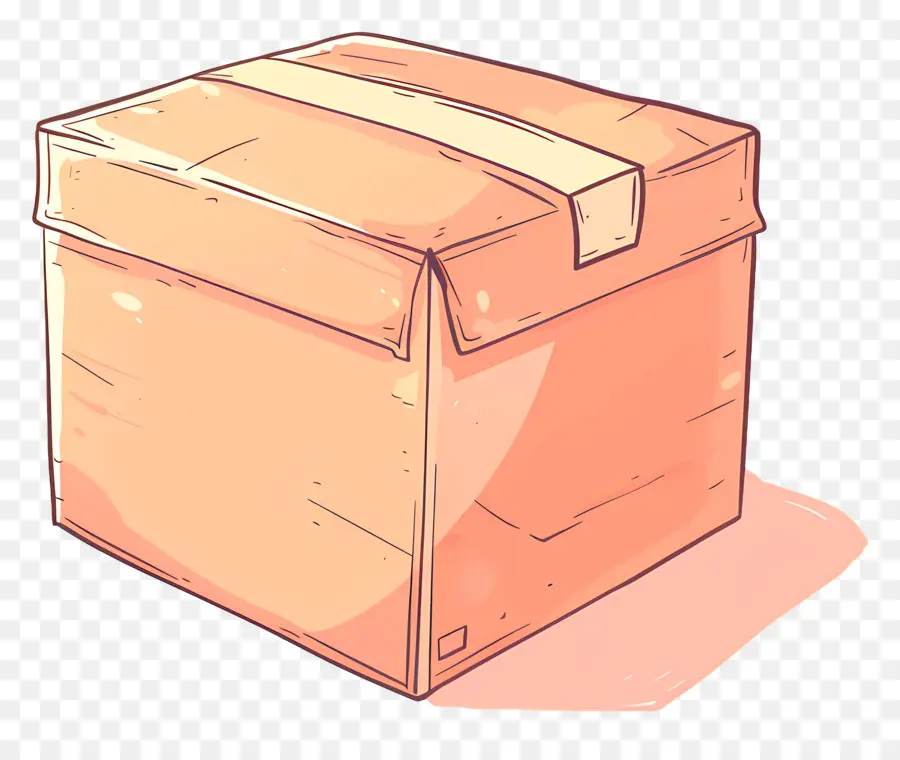 Caixa De Transporte，Cardboard Box PNG