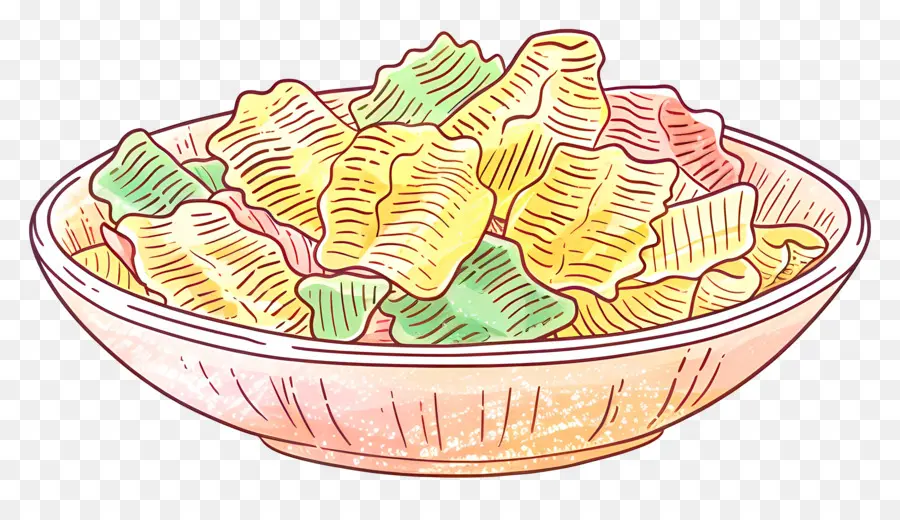 Macaroni，Salada PNG