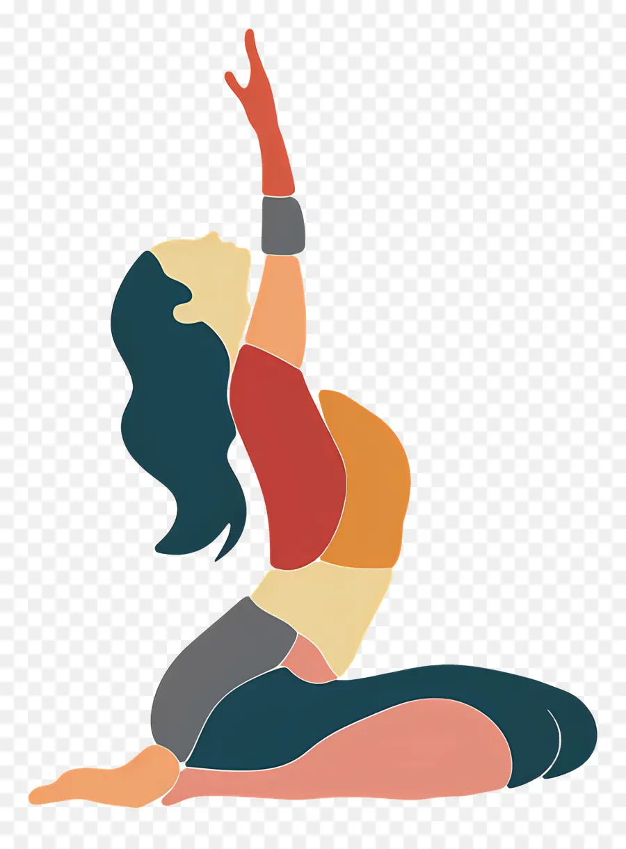 Garota Fazendo Ioga，Yoga PNG