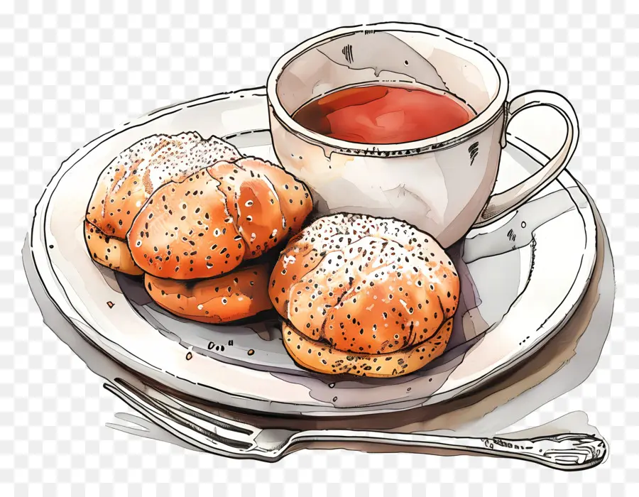 Chá E Pães，Pastelaria PNG