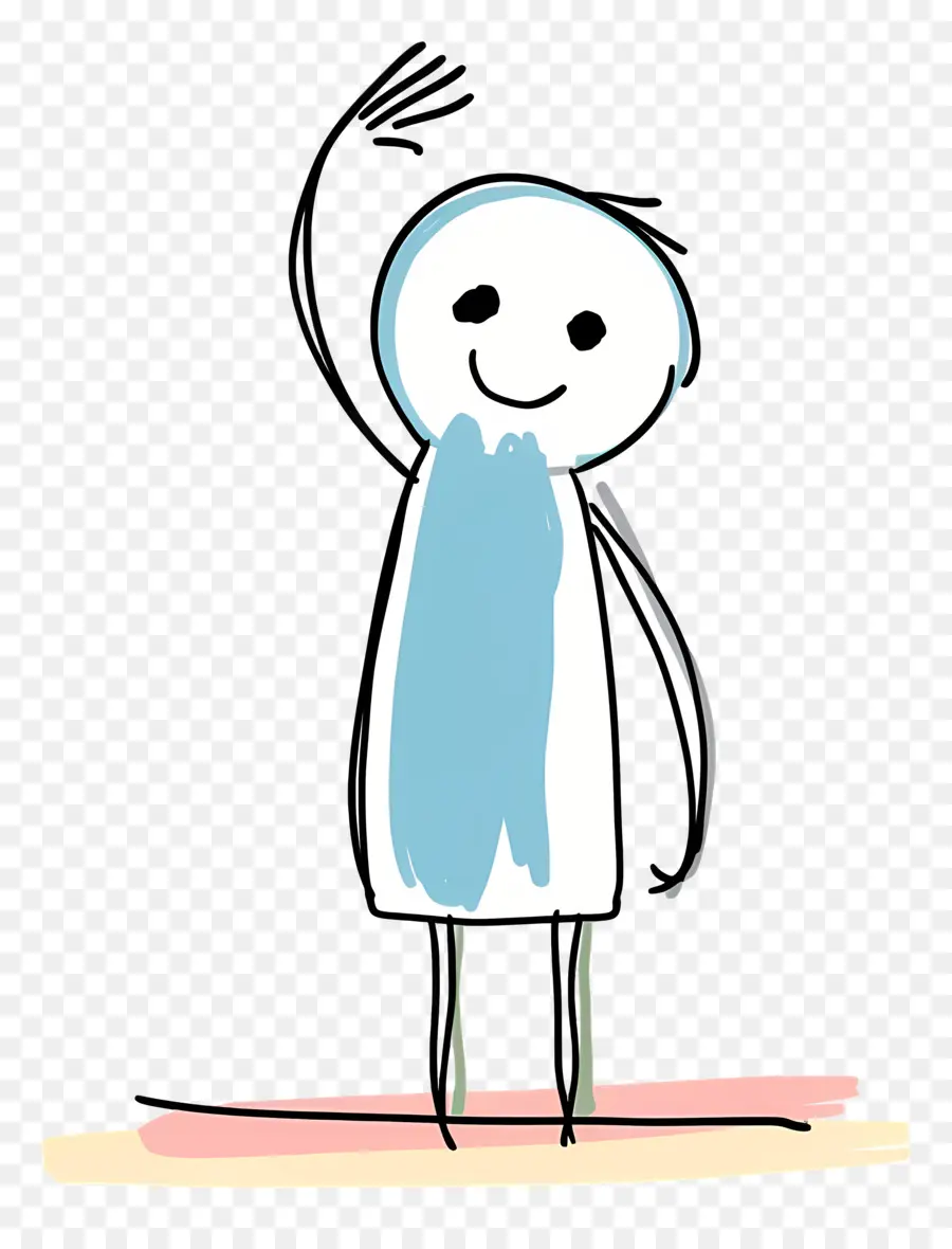 Stickman Saudando，Homem PNG