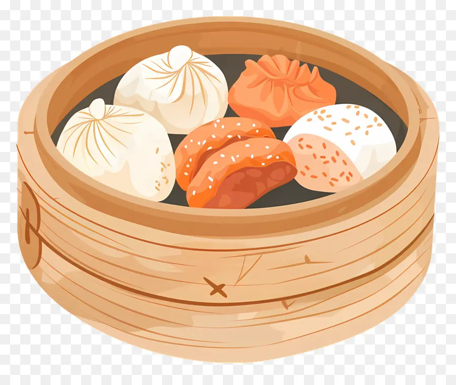 Dim Sum，Bolinhos PNG