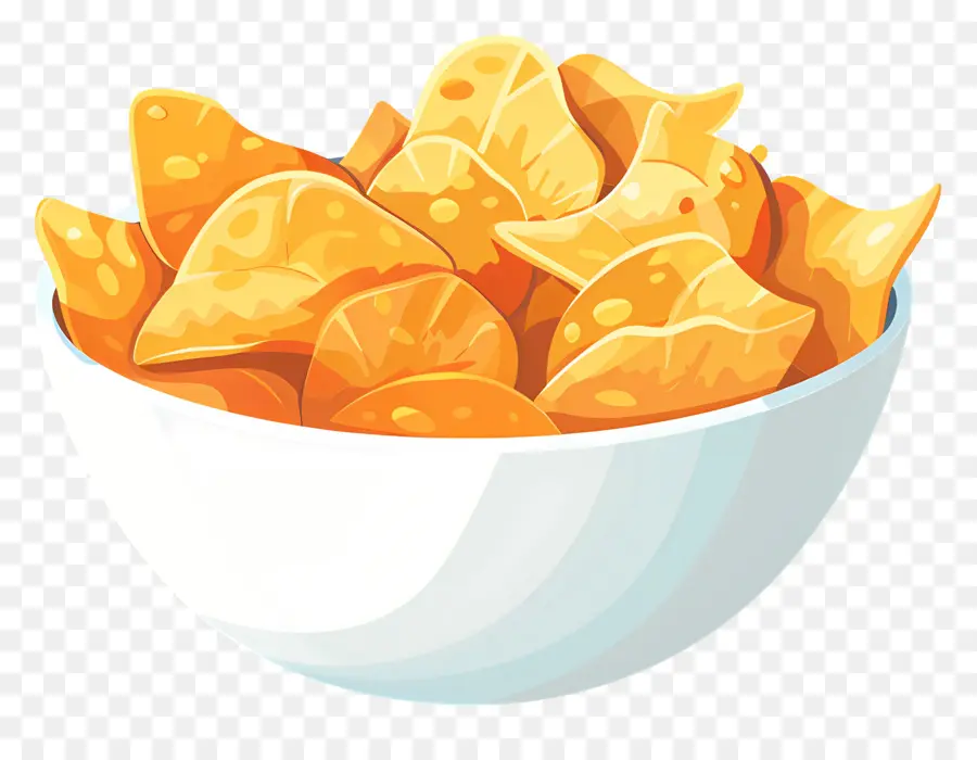 Tigela De Fichas，Chips De Milho PNG