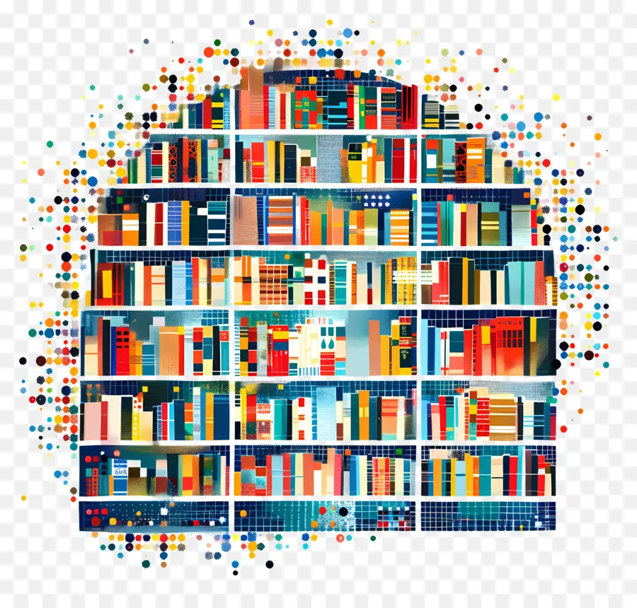 Biblioteca，Livros PNG