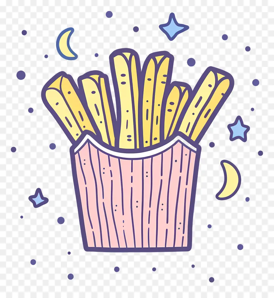 Batatas Fritas，Comida Rápida PNG