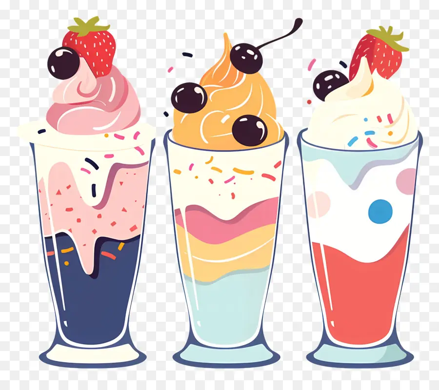 Perfeito，Milkshakes PNG