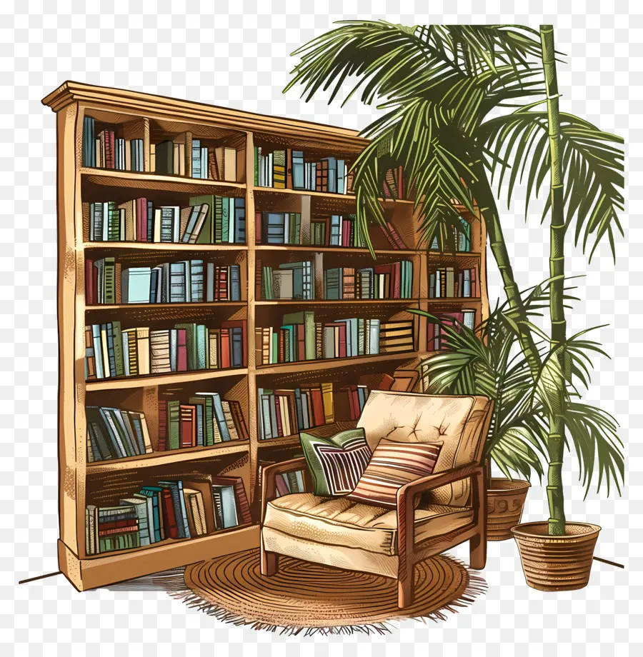 Biblioteca，Livros PNG