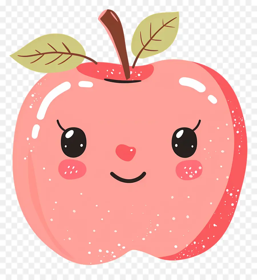 Bonito Apple，Cor De Rosa Apple PNG