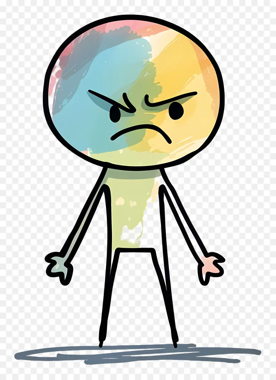 Angry Stickman，A Solidão PNG