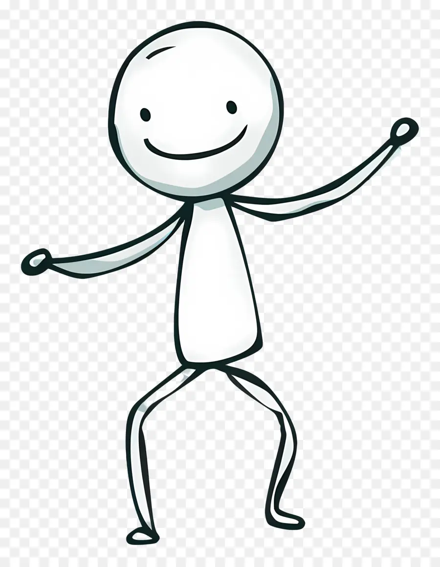 Dançando Stickman，Homem PNG