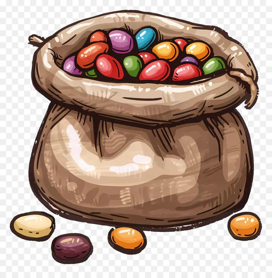 Saco De Feijão，Candy PNG