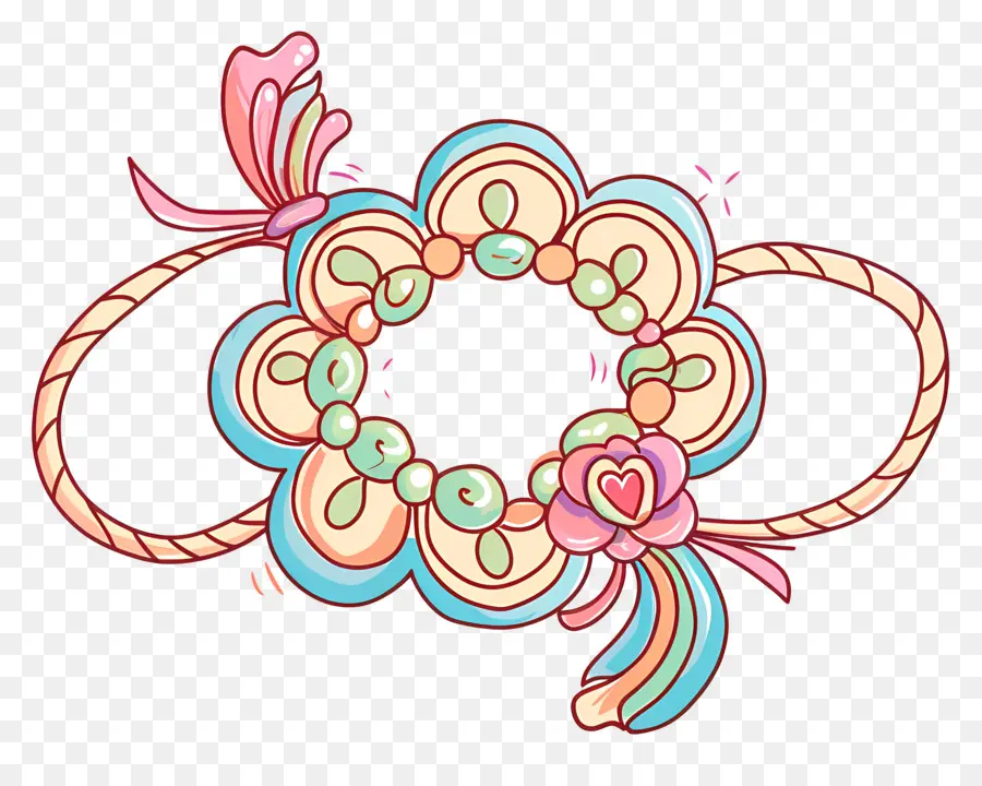 Raksha Bandhan，Flor, Coroa De Flores PNG