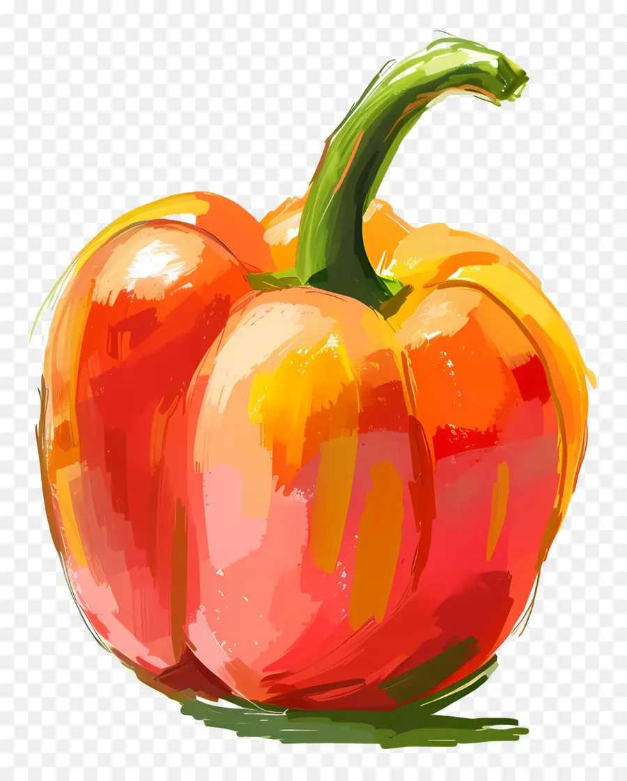 Pimentão，Pimenta Laranja PNG