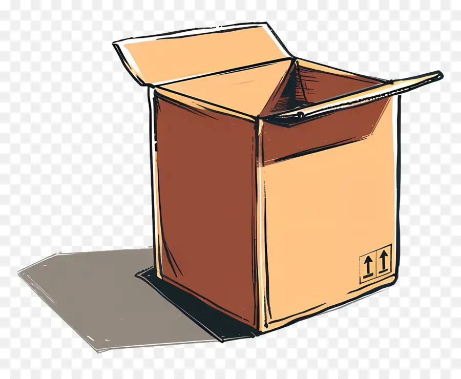 Caixa De Transporte，Cardboard Box PNG