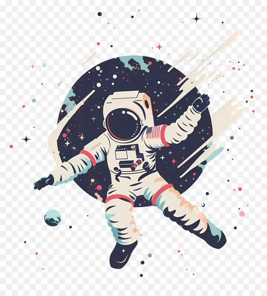 Astronauta No Espaço，Astronauta PNG