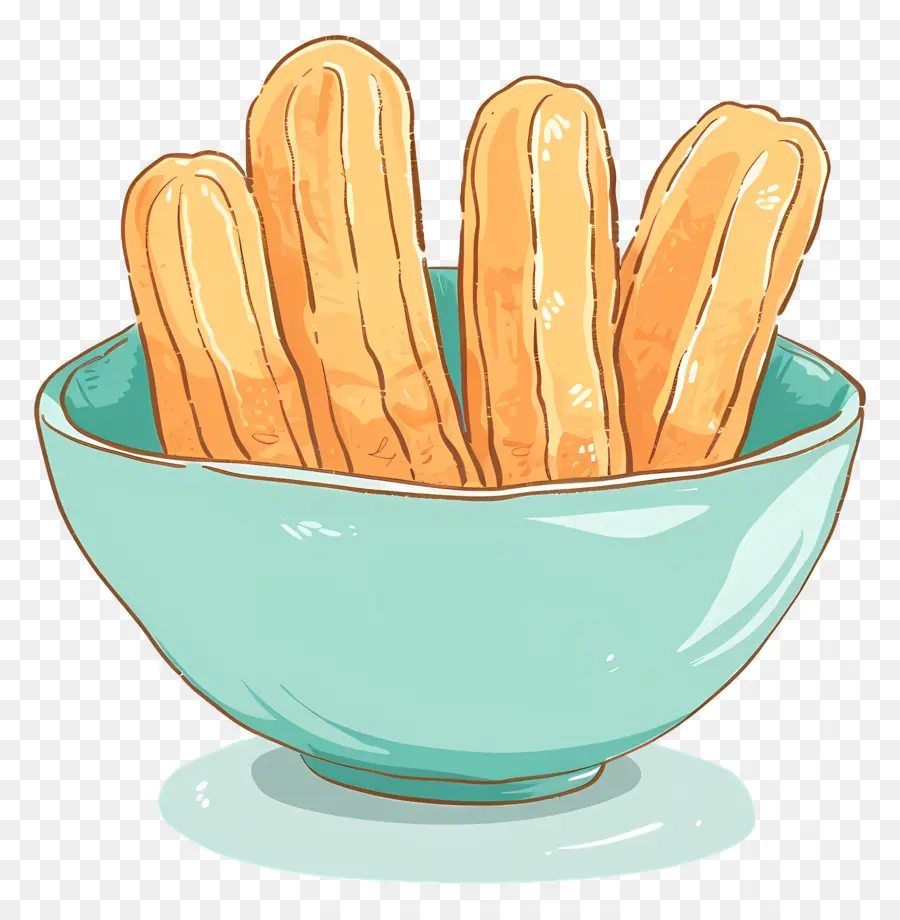 Churros，Batatas Fritas PNG